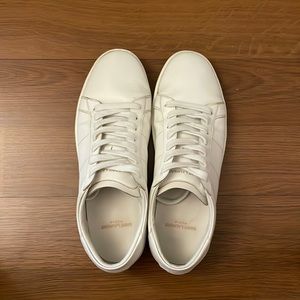 White Saint Laurent Sneakers